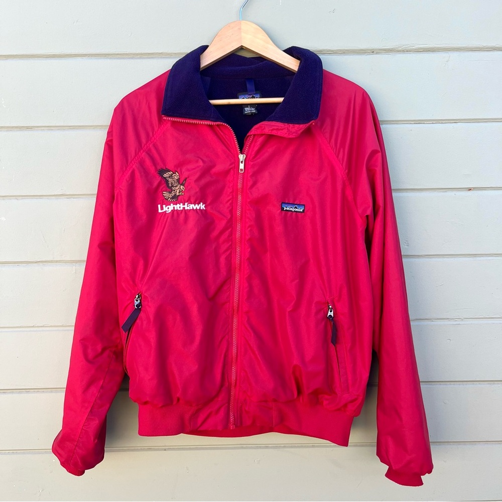 Patagonia L ‘90s Vintage Chiminea Jacket fleece windbreaker Lighthawk